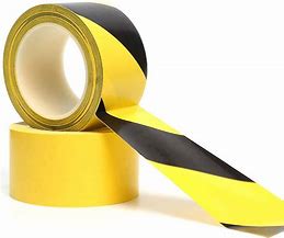 Image result for Adhesive Caution Tape Yellow and Black