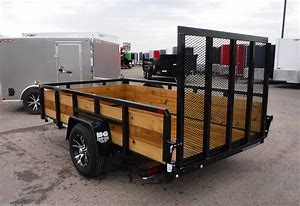 Image result for 6X10 Utility Trailer without Ramp