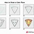 Image result for Pizza Pencil Drawing
