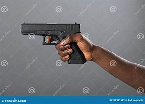 Image result for Black Hand Holding Gun Arms Lenth
