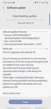 Image result for Galaxy Note 10 Sprint