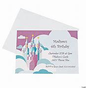 Image result for Personalized Princess Birthday Invitations