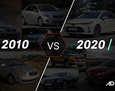 Image result for 2010 vs 2020 Cars