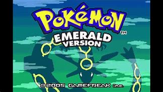 Image result for Pokemon Emerald Title Screen