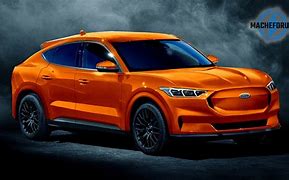 Image result for Ford Mustang Mach E Orange