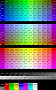 Image result for Paleta De Colores Hexadecimal