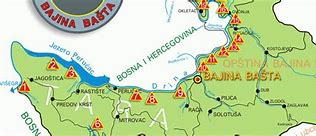 Image result for Drina Mapa