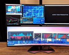 Image result for 48 Inch Curved Monitor