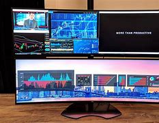 Image result for Triple Monitor Stand 1 Above