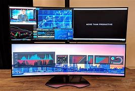 Image result for 60 Inch Curved Monitor