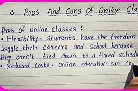 Image result for Pros and Cons Online Learning Essay