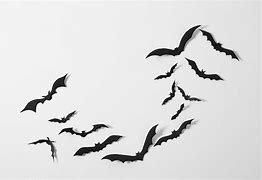 Image result for Black Paper Wall Bats