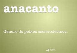 Image result for anacanto