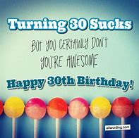 Image result for Turning 30 On the 30th