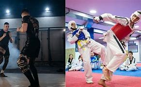 Image result for Taekwondo vs MMA Fighting