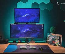 Image result for Dual 32 Monitors