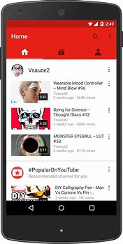 Image result for Search for YouTube App