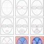 Image result for Face Mask Drawing
