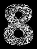 Image result for Chinese Number 8 Inv Backround