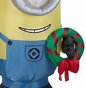 Image result for Stuart Minion Christmas Inflatable 9Ft