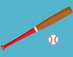 Image result for Cartoon Baseball Bat and Ball