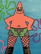 Image result for Patrick Star Painting
