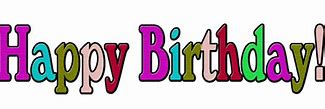Image result for Happy Birthday Text Clip Art
