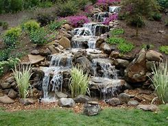 Image result for Homemade Waterfalls