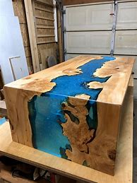 Image result for Pour On Epoxy Table Top