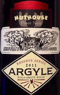 Image result for Argyle Pinot Noir Nuthouse Eola Amity Hills