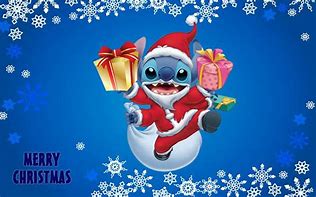 Image result for Merry Christmas Disney Stitch