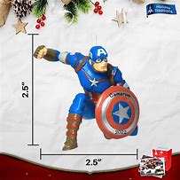 Image result for Captain America Ornament