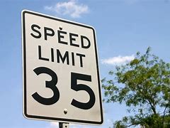 Image result for Exit Speed Limit 35 Sign