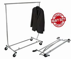 Image result for Portable Clothes Hanger Rack Stand