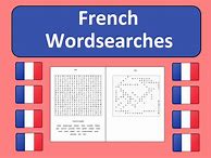 Image result for Free French Word Search Puzzles