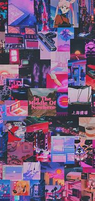 Image result for Pink and Yellow 90s Wallpaper
