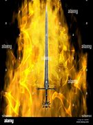 Image result for Red Flaming Sword