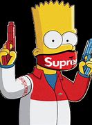 Image result for Bart Simpson Supreme Desktop