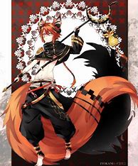 Image result for Anime Fox Boy Fist Fighting
