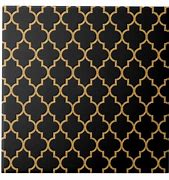 Image result for Black Tile Gold Pattern