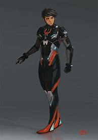 Image result for Futuristic Character Drawing