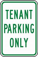 Image result for Tenant Parking Only Sign SVG Free