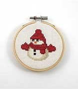Image result for Cross Stitch Snow Phone Box