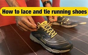 Image result for Shoes Putting Laces in Shoe