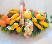 Image result for Artificial Fruit Basket Centerpiece