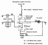 Image result for Azimut 55 Location of Relay for Navigation Lights