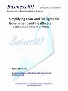 Image result for Lean Six Sigma What Is 6s