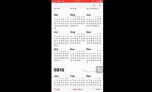 Image result for iPhone 12 Calendar