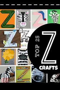 Image result for Letter Z Arts and Crafts
