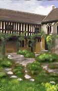 Image result for Medieval Garden Concept Art